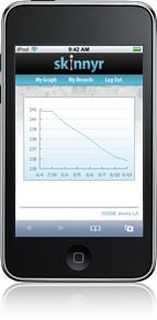 skinnyr mobile iphone web app